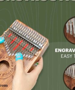 Đàn kalimba Tonic Gỗ Tử Đàn Ấn Độ (2)